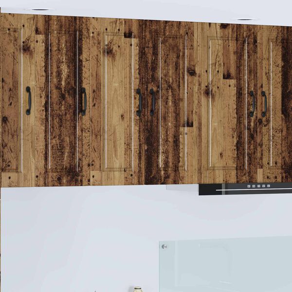 vidaXL Kitchen Cabinet Old Wood 30 x 31 x 80 cm Engineered Wood
