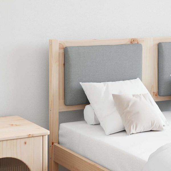 vidaXL Headboard Other Brown 120 cm Solid pine wood
