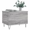 vidaXL Coffee Table Grey Sonoma 60x44.5x45 cm Engineered Wood