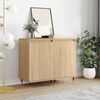 vidaXL Sideboards 2 pcs Sonoma Oak 40x35x70 cm Engineered Wood