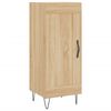 vidaXL Highboard Sonoma Oak 34.5x34x180 cm Engineered Wood