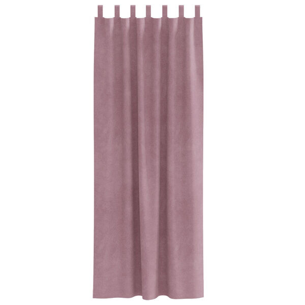 vidaXL Blackout Curtains 2 pcs Dark Pink 140 x 245 cm Velvet