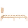 vidaXL Bed Frame without Mattress 160x200 cm Solid Wood Pine