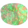 vidaXL Christmas LED Rope Light 1200 LEDs Red and Green 50 m