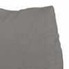 vidaXL Back Pillow Taupe 60 x 20 x 50 cm Fabric