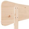 vidaXL Headboard 140 cm Solid Wood Pine