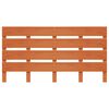 vidaXL Headboard Wax Brown 150 cm Solid Wood Pine
