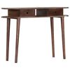 vidaXL Console Table 110x35x76 cm Solid Acacia Wood