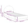 vidaXL Children's Bed Frame with Headboard Pink 90 x 200 cm