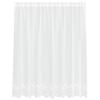 vidaXL Lace Curtain White 140 x 200 cm Polyester