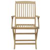 vidaXL Folding Garden Chairs 4 pcs 57.5x54.5x90 cm Solid Wood Acacia