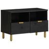 vidaXL TV Cabinet Black 70x33x46 cm Engineered Wood