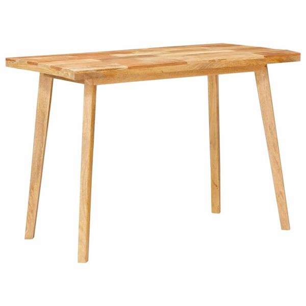 vidaXL Dinning Table Natural 100 x 55 x 75 cm Solid Mango Wood