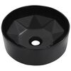 vidaXL Wash Basin 36x14 cm Ceramic Black