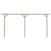 vidaXL Garden Pergola 410x40x203 cm Wood