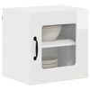 vidaXL Kitchen Cabinet Kalmar 2 pcs High Gloss White 40 x 31 x 40 cm