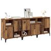 vidaXL Sideboards 3 pcs Old Wood 60 x 35 x 70 cm Engineered Wood