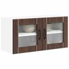 vidaXL Kitchen Cabinet Brown Oak 80 x 31 x 40 cm Engineered Wood