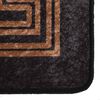 vidaXL Rug Washable 190x300 cm Black and Gold