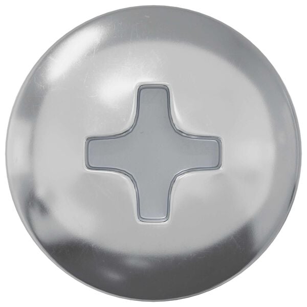 vidaXL Wood Screw 12 pcs Silver 9.8 x 53 mm Steel