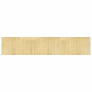 vidaXL Rug Rectangular Light Natural60x300 cm Bamboo