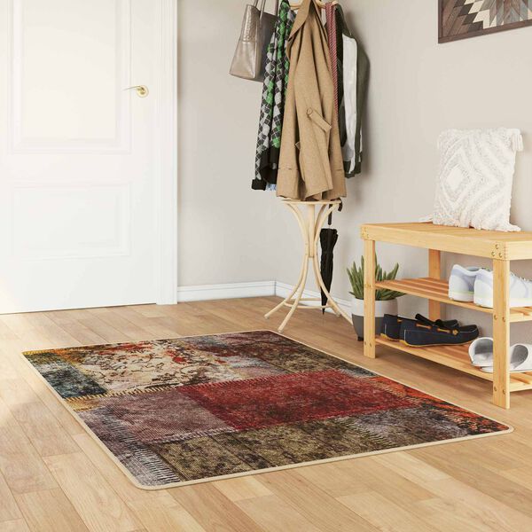 vidaXL Rug Runner MARSA Multicolour 200 x 80 cm Polyester and PVC