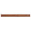 vidaXL Window Sill Brown wood 140 x 10 x 4.5 cm PVC