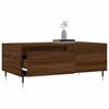 vidaXL Coffee Table Brown Oak 90x50x36.5 cm Engineered Wood