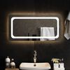 vidaXL LED Bathroom Mirror 80x40 cm