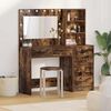 vidaXL Dressing Table Brown 78.5 x 41 x 135 cm Engineered wood