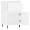 vidaXL Sideboards 2 pcs White 40x35x70 cm Engineered Wood