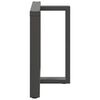 vidaXL Dining Table Legs T-Shaped&nbsp;2 pcs Anthracite 70x35x(72-73) cm Steel