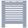 vidaXL MDF Radiator Cover Grey 78 cm