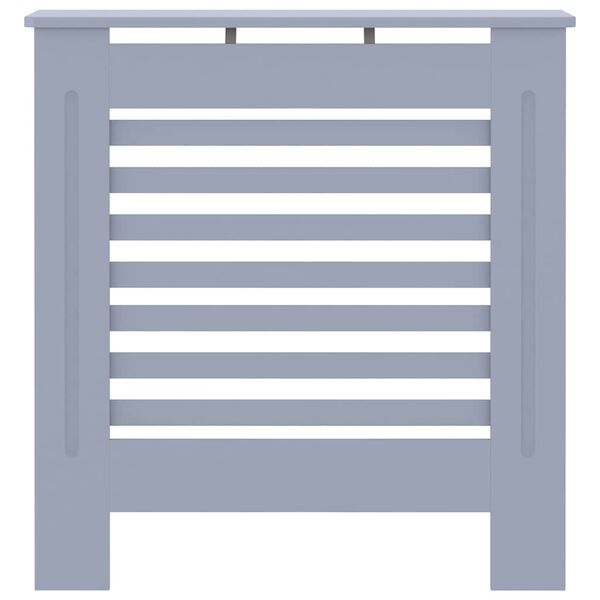 vidaXL MDF Radiator Cover Grey 78 cm