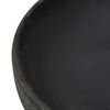 vidaXL Countertop Basin Grey and Black Oval 59x40x14 cm Ceramic