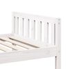 vidaXL Children's Bed without Mattress White 90x190 cm Solid Wood Pine