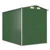 vidaXL Garden Shed Green 192x274x223 cm Galvanised Steel