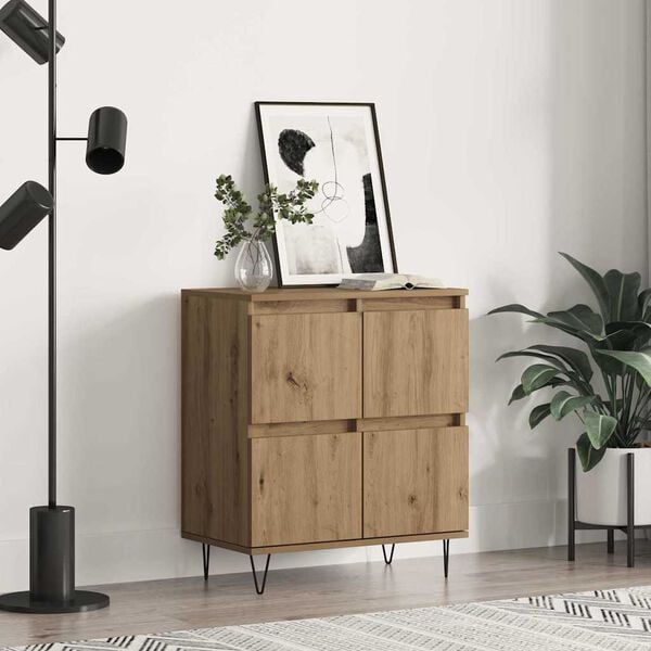 vidaXL Sideboard Artisan Oak 60 x 35 x 70 cm