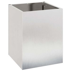 vidaXL Garden Planter Stainless Steel 32 x 32 x 40 cm Stainless Steel