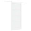vidaXL Sliding Door 93 x 211 cm Engineered Wood White