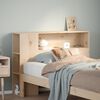 vidaXL Headboard with Storage 90 cm Solid Wood Pine