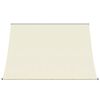 vidaXL Retractable Awning Cream 250x150 cm Fabric and Steel