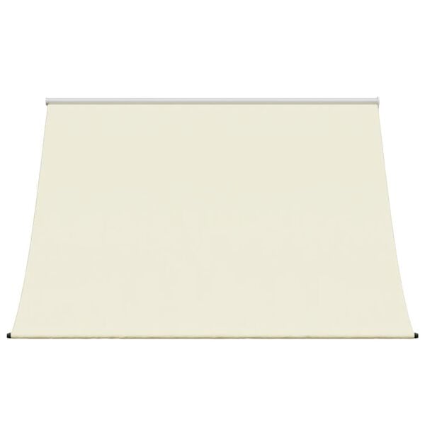 vidaXL Retractable Awning Cream 250x150 cm Fabric and Steel