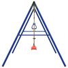 vidaXL Outdoor Swing Set with Swing. Trapeze. Disc Swing