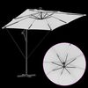vidaXL Cantilever Banana Parasol Sand 249 x 249 x 250 cm