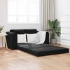 vidaXL Folding Sofa Bed Black 148 x 71 x 83 cm Velvet