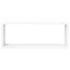 vidaXL Wall Cube Shelf 2 pcs White 60x15x23 cm Engineered Wood