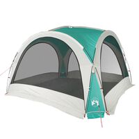 vidaXL Party Tent Green 360x360x215 cm 185T Taffeta