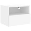 vidaXL 5 Piece TV Wall Units White Engineered Wood