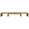 vidaXL Monitor Stand Riser Adjustable Artisian Oak 80x24x10.5 cm Engineered Wood